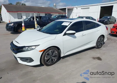 2018 Honda Civic Ex-L из США, поврежденный, VIN 2HGFC1F73JH645364